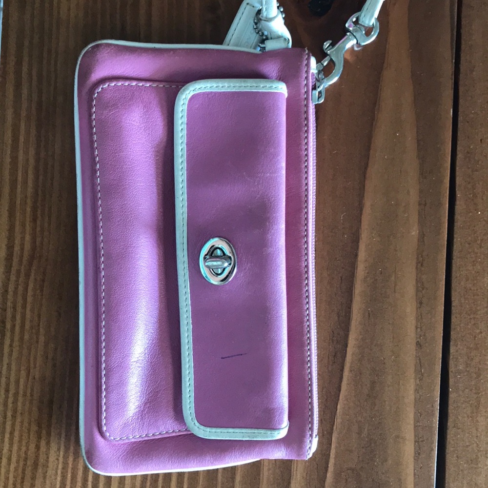 Coach wristlet